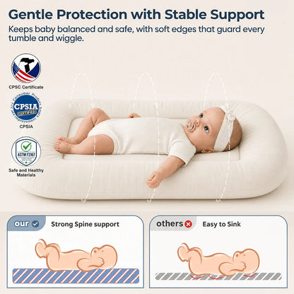 Baby Nest + Cover| Ease Baby Discomfort
