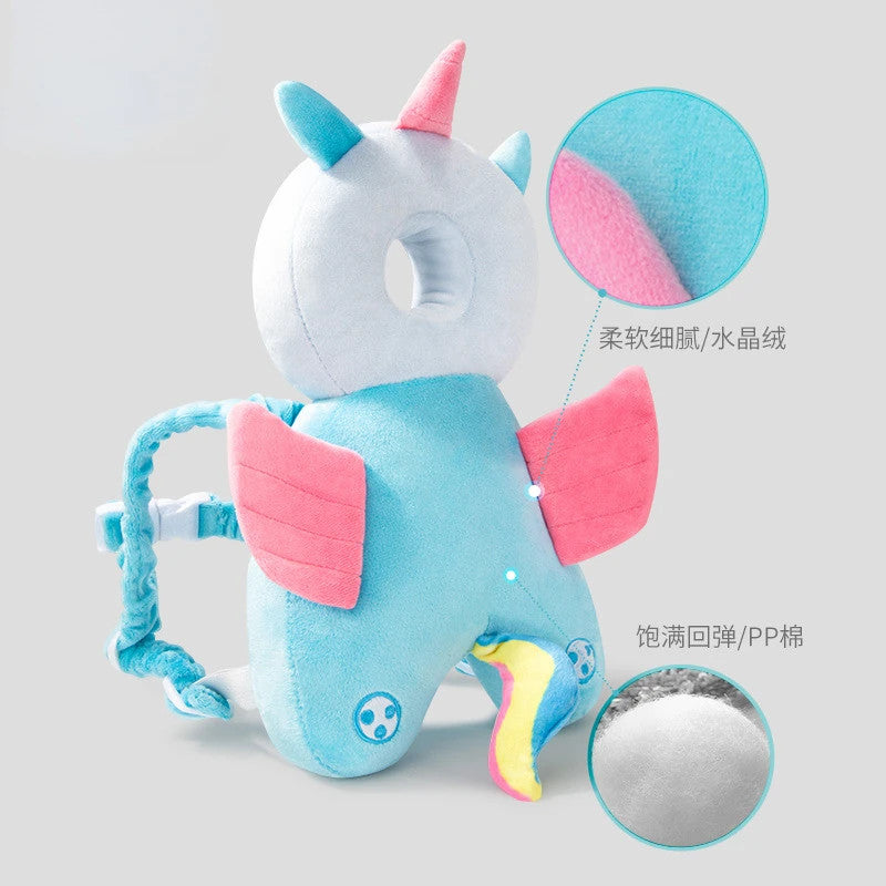 Baby Head Support Backpack | Stop bump Worries (RANDOM SHAPES)